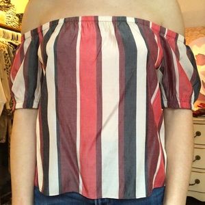 Off-The-Shoulder Flowy Top